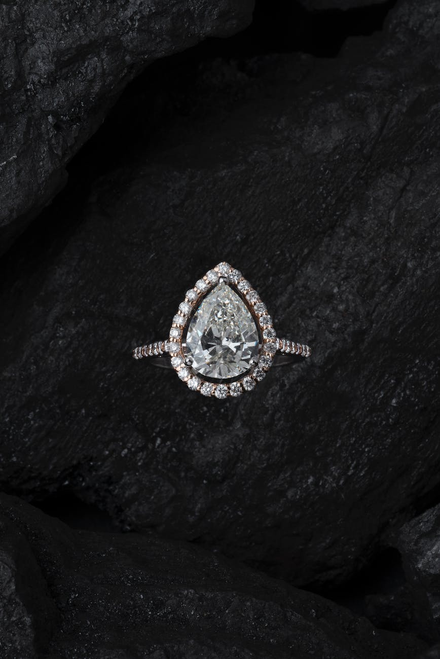 close up photo of diamond ring