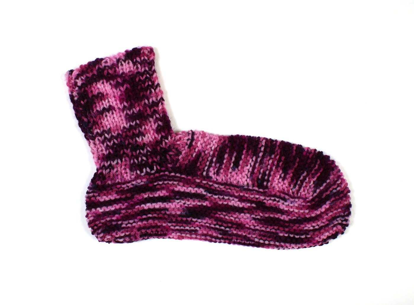 Sock - Mrs Ruby Tyler, Variegated Wool, 2009