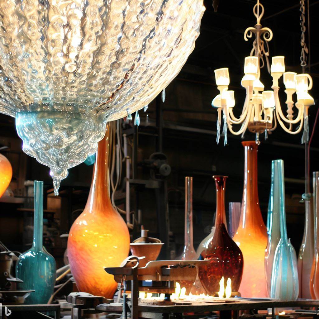 Glassblowing for Art and Function: From Vases to Chandeliers