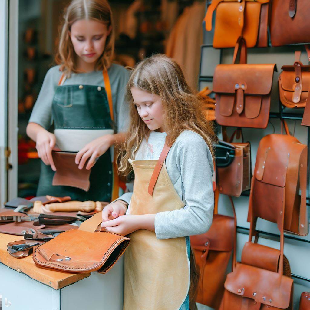 Leather working with Kids: Fostering Creativity in Young Crafters
