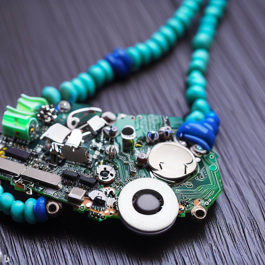 Handmade Jewelry Using Electronic Components: Buzzing Steampunk Designs
