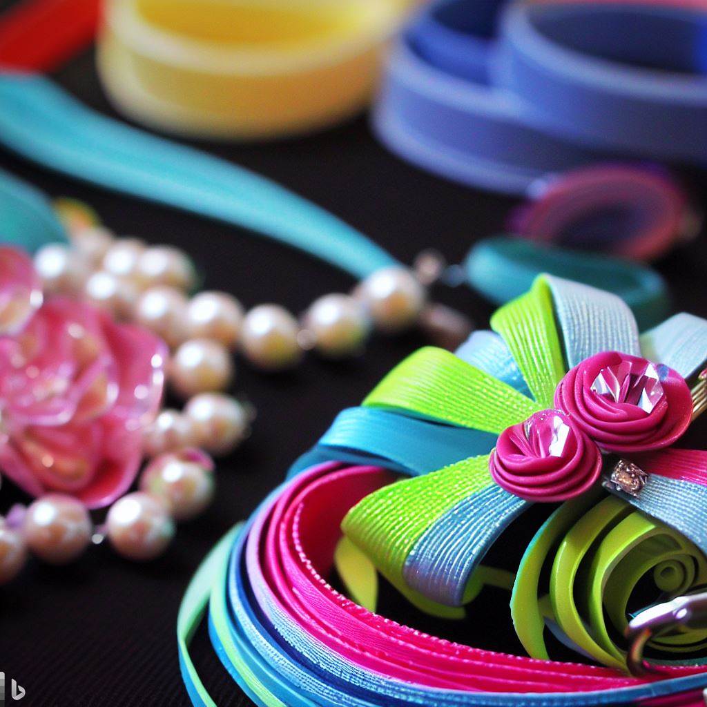 Handmade Jewelry Using Ribbons: Sweet and Silky Accents
