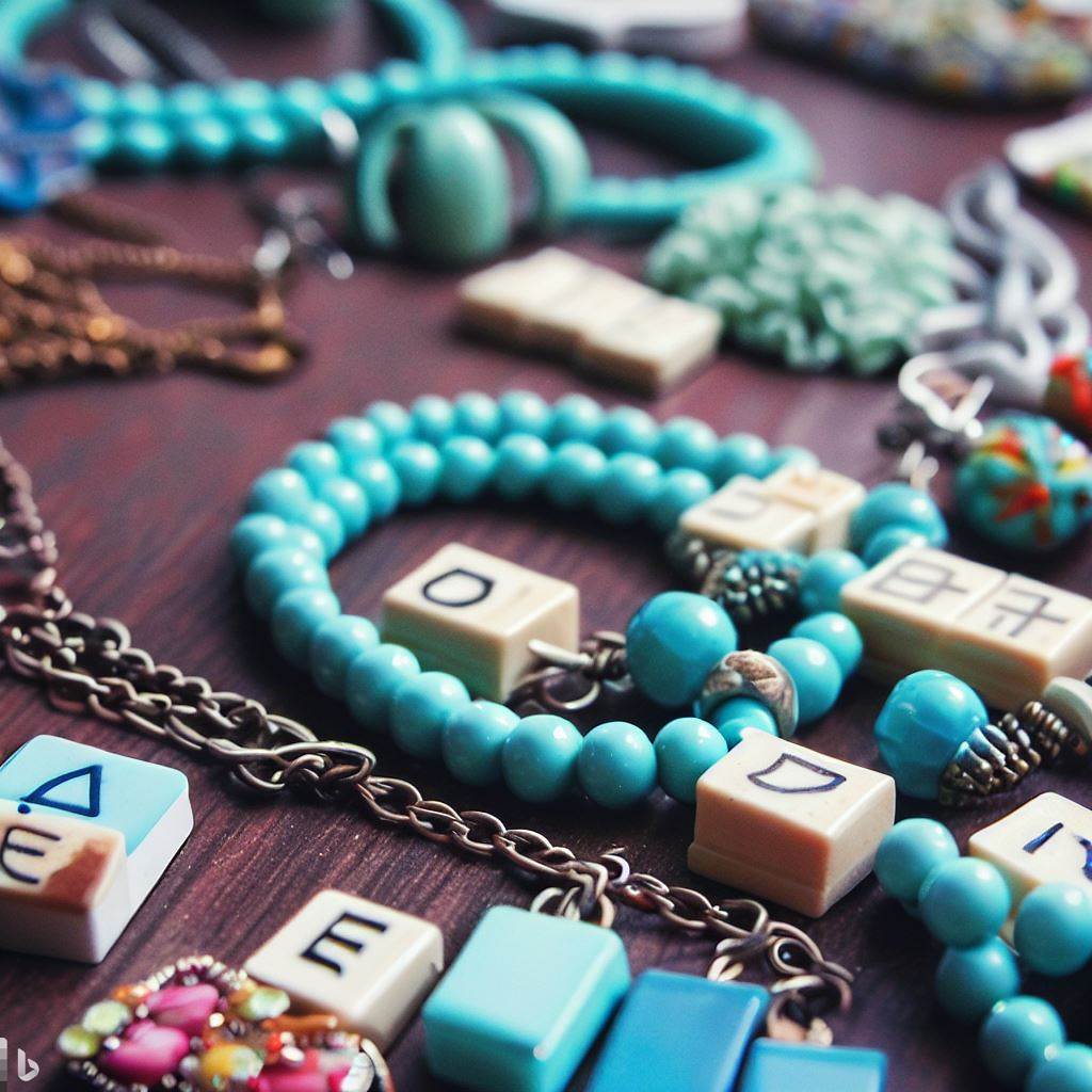 Handmade Jewelry Using Scrabble Tiles: Wordy and Whimsical Designs