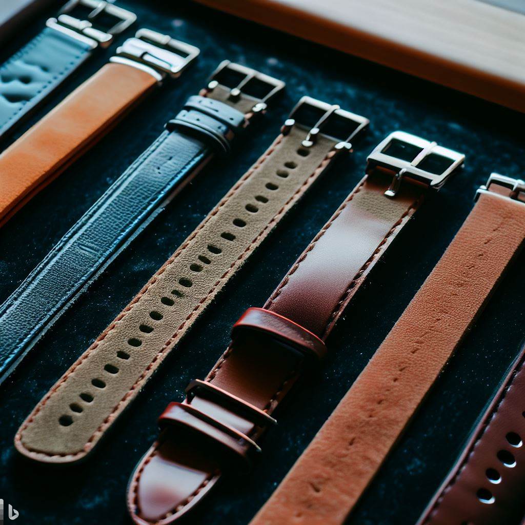 Handmade Watch Straps Using Unexpected Materials: Leather Alternatives
