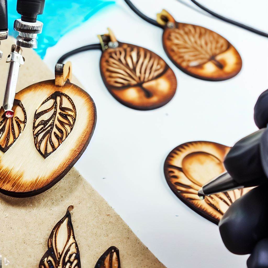 Pyrography for Jewelry Making: Wood Burning Techniques for Pendants, Earrings and More