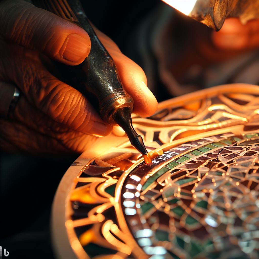 The Art of Inlay: Setting Enamel into Metal, Wood, and More