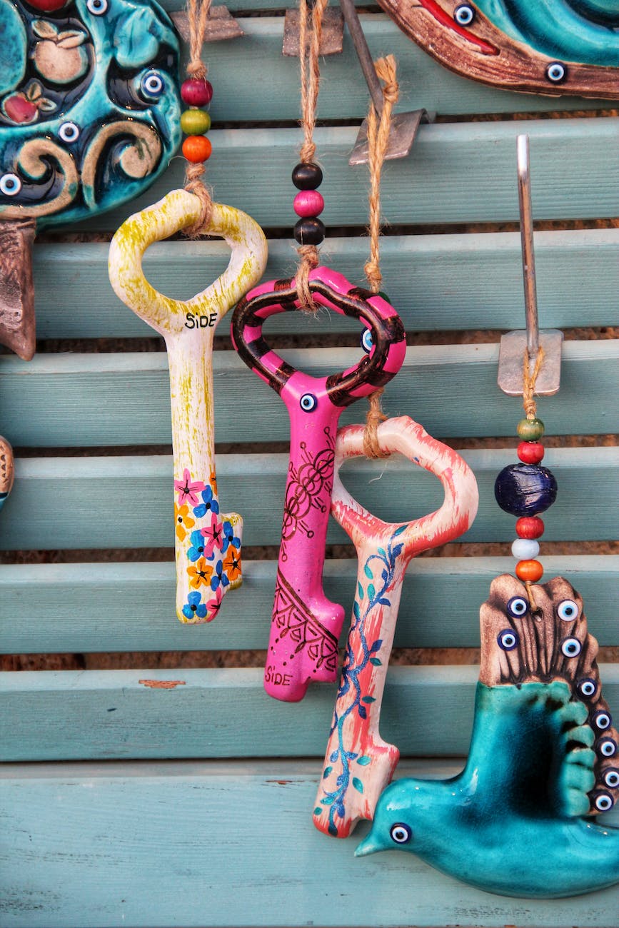 Handmade Jewelry Using Old Keys: Unlock Statement Style