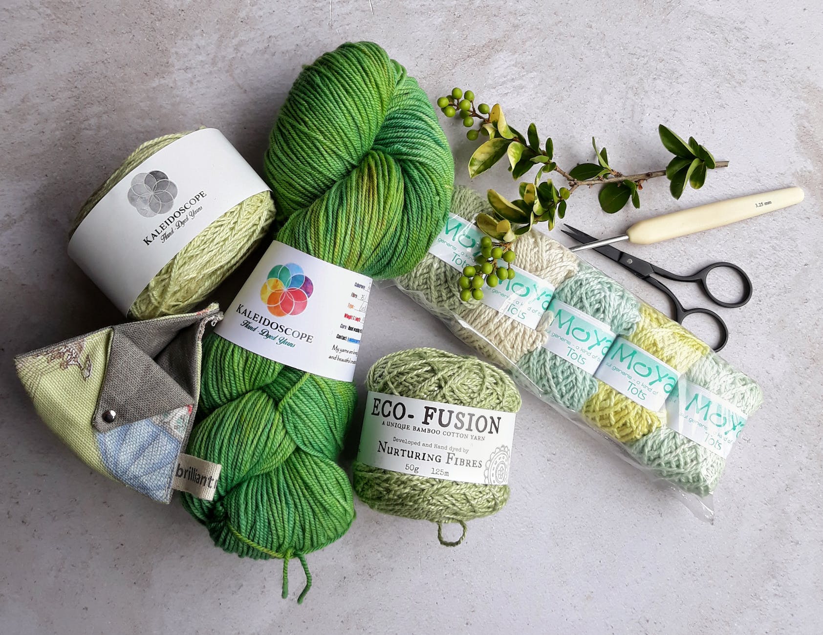 Crocheting with Plant Fibers: Exploration of Cotton, Linen, Hemp and More